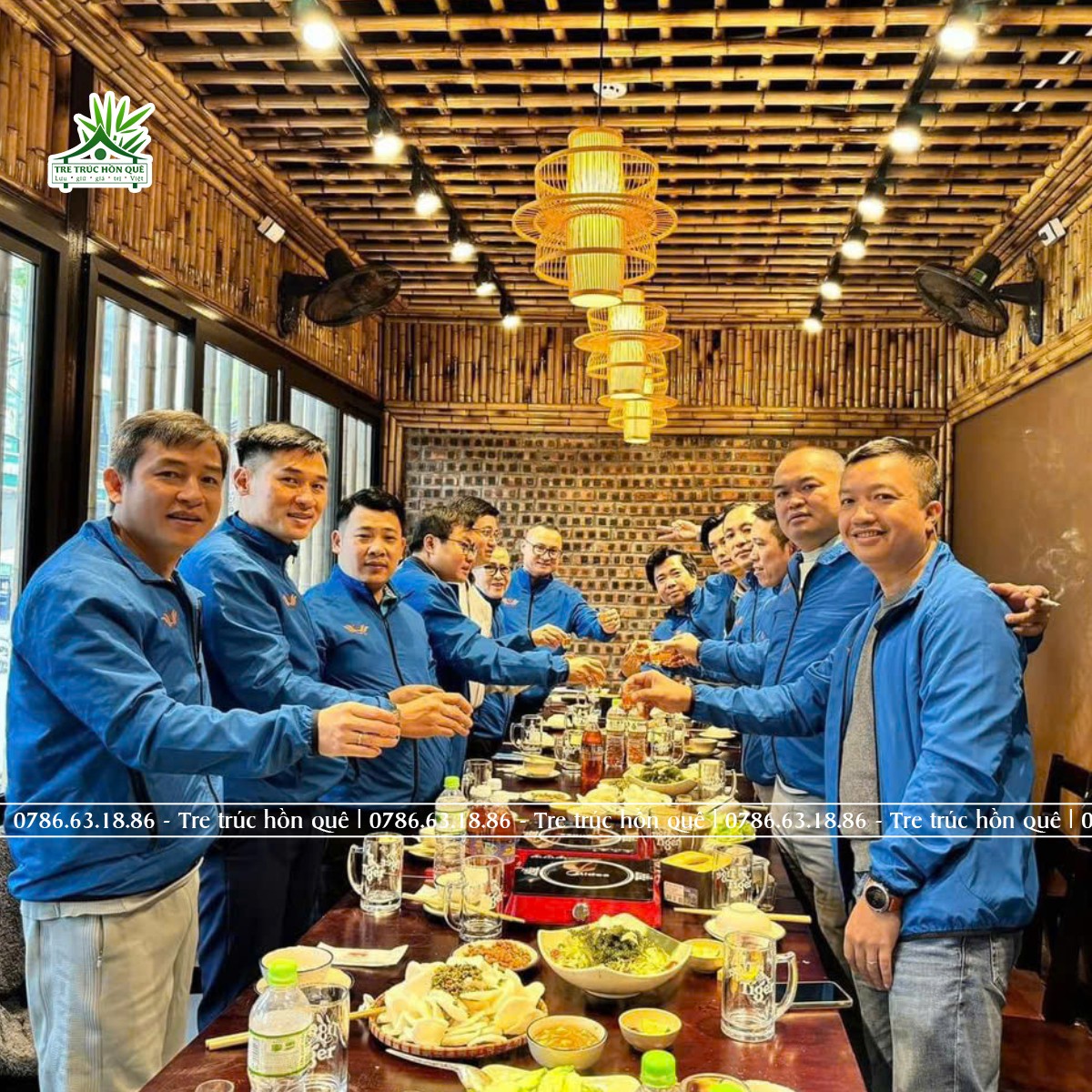Ốp trúc tại Ngoại Giao Đoàn